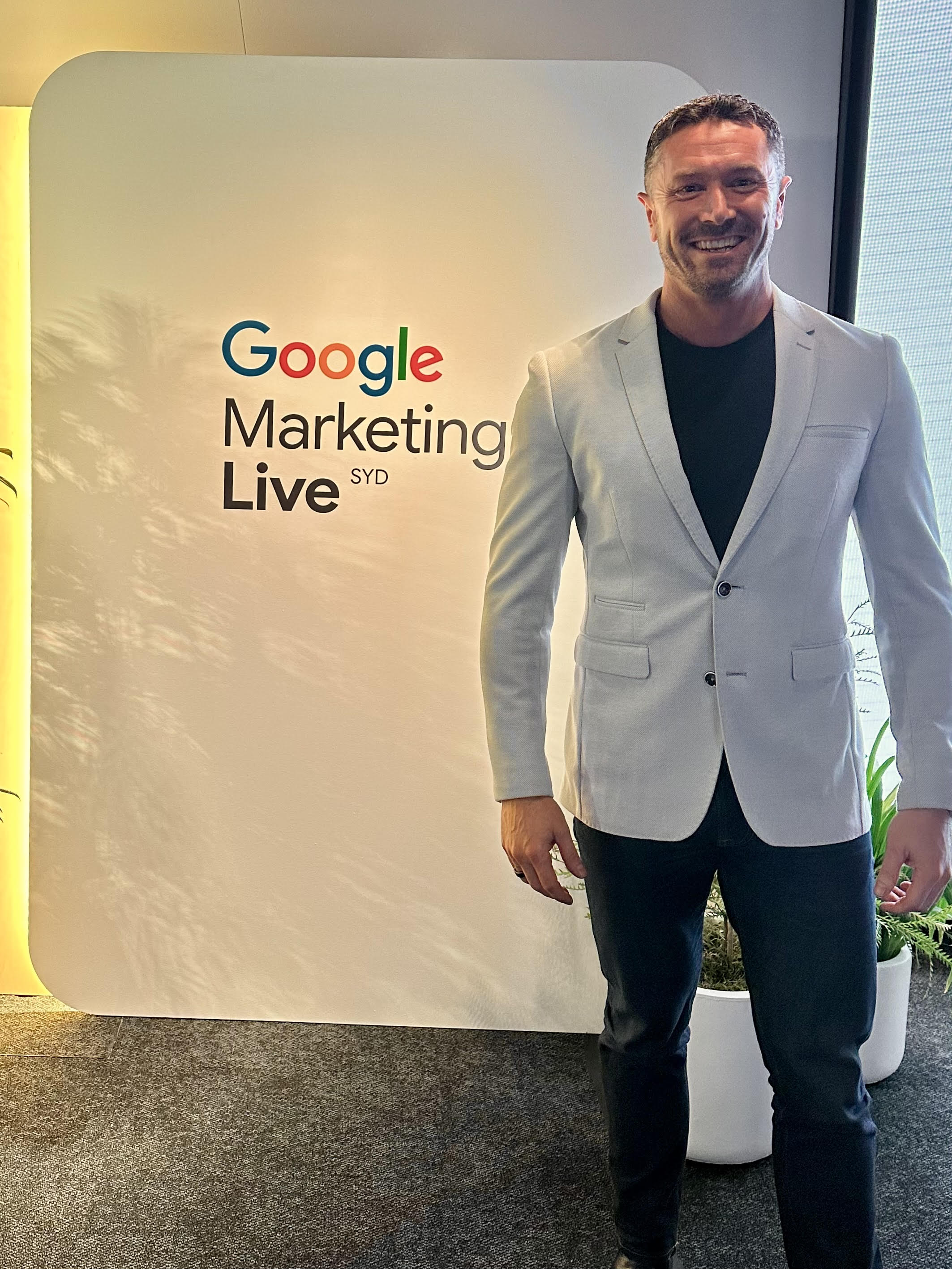 Alex Frew at Google Marketing Live